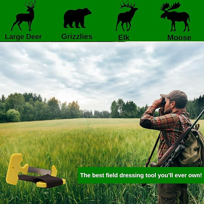 Sagen Saw II Hunter's Field Saw Pelvic Bone and Rib Splitter for Big Game Hunting-Moose Elk Deer Grizzly Bear