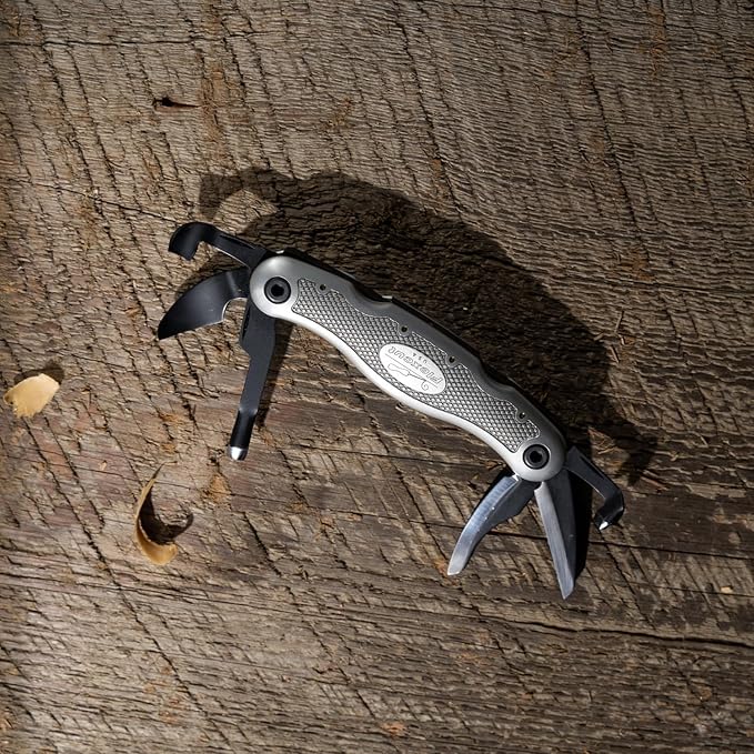 FLEXCUT Right Handed Carvin Jack 2.0 Folding Multi Tool for Woodcarving Includes 6 Blades Made in USA JKN291
