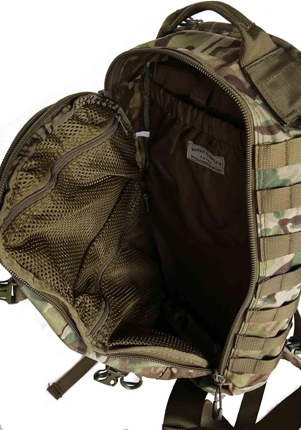 Military 26L ILBE Style Tactical Assault Patrol Molle Backpack (MULTICAM)
