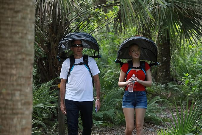 NEW: Introducing Canope the most complete and versatile wearable Hands-Free weather protection device/umbrella providing both Rain &amp Sun protection.