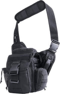 Tactical Sling Bag EDC Crossbody Pack Single Shoulder Backpack Messenger Bag for Outdoor &amp Urban Use 5L