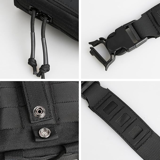 Tactical Shoulder Bag Multifunctional Molle Outdoor Crossbody Bag EDC Tool Organizer Casual Sports Gym Bag