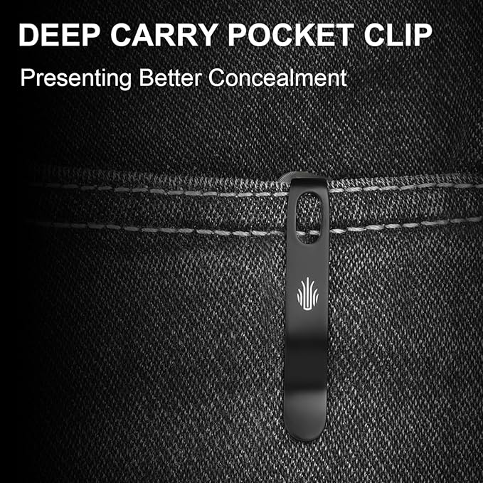 Kizer Drop Bear EDC Pocket Knife 2.97” Nitro-V Blade Acrylic Handle Folding Knife with Thumb Stud Opener Clutch Lock EDC Knives for Father Dad Gift V3619A11