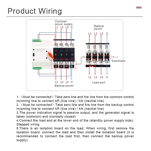 Mini ATS Automatic Transfer Switch Controller Electrical Type ATS Max 63A 4POLE 220V Din Rail Mounted(4P 63A AC220V)