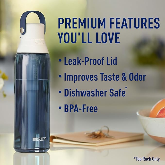 Brita 36386 Premium Water Filter Bottles 26oz Night Sky