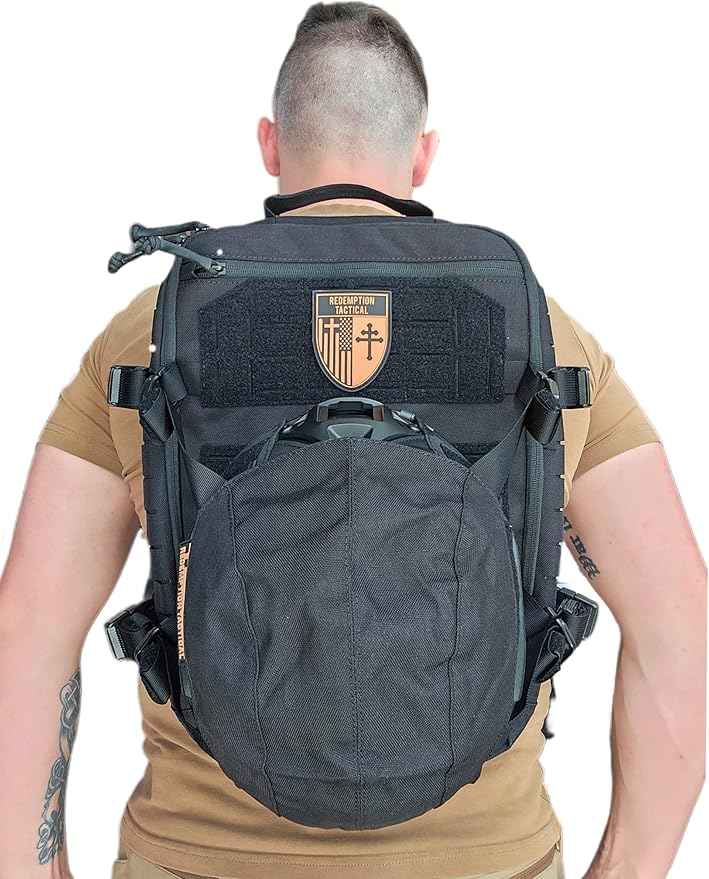 Tactical Airsoft Helmet and Gear Deployment Backpack