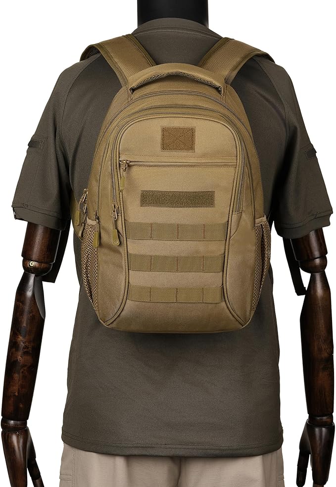 CREATOR Military Tactical Backpack for Men Mini Daypack Small Tactical Assault Bag for Hunting Camping Trekking