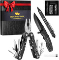 Men Gifts for Hubby from Wife Multi tools Gift Set BEST HUBBY EVER with Multitool Pliers Pocket Knife Tactical Pen Stocking Stuffers EDC Multi-tools(BEST HUBBY EVER)