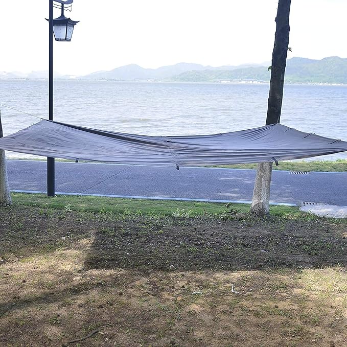 KALINCO Tent Tarp Picnic Mat Camping Tarp Tent Hammock Tarp pu Waterproof Camping tarp Tent Rain Fly Picnic Mat Survival Shelter Sunshade