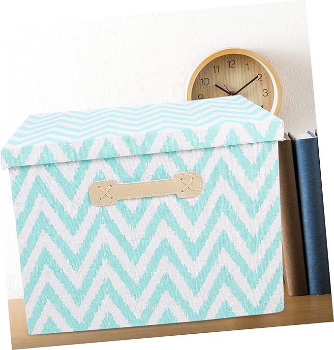 1pc Clothing Storage Boxes Fabric Storage Boxes Square Organizers Household Organizers Dolls Toys