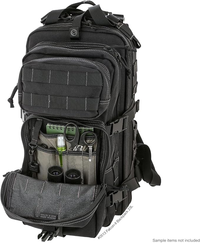 MAXPEDITION Falcon-II Backpack 23L Tactical Backpack Survival Pack Bug Out Bag MOLLE Go Bag for EDC 0513