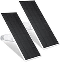 Wasserstein Solar Panel Solar Panel Charger for Google Nest Cam Outdoor or Indoor Battery - 2.5W Solar Power - Camera Solar Panels Made for Google Nest (2 Pack)
