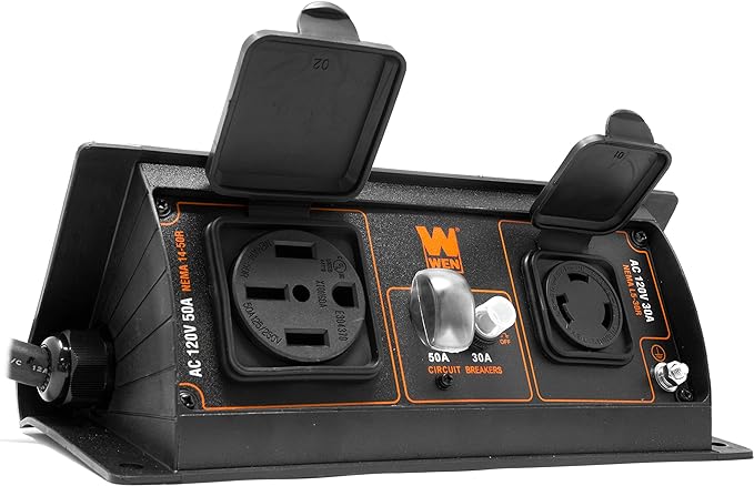 Wen GNA50i 50-Amp 6000-Watt Parallel Connection Kit for Inverter Generators Black