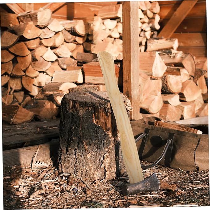OSALADI 4 Pcs Ax Handle Replacement Handle Throwing Handle Wood Handle Accessory Hatchet Handle Hammer Handle Wooden Ax