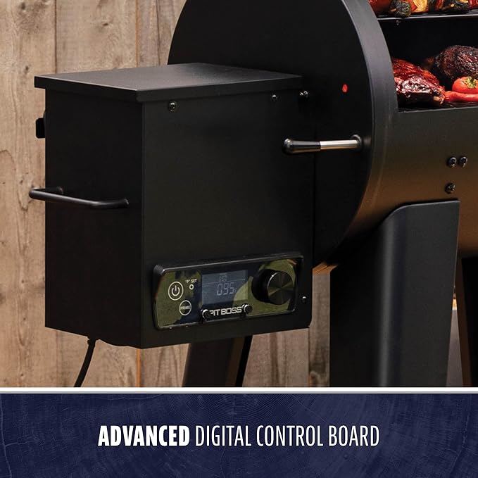 Pit Boss 700FB2 Pellet Grill - Matte Black - PB700FB2