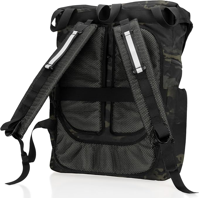 Xtreme Sight Line ~ Recon Ruck ~ Signal-Blocking Tactical Backpack for Laptops and Mid-Size Electronics ~ Tracking/Hacking Defense ~ 1000D Nylon ~ Midnight MultiCam