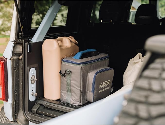 Kakadu Outback Shower Carry Bag Rugged Storage Bag with Padded Shoulder Strap &amp Waterproof Liner Designed to Carry and Protect your Outback Shower