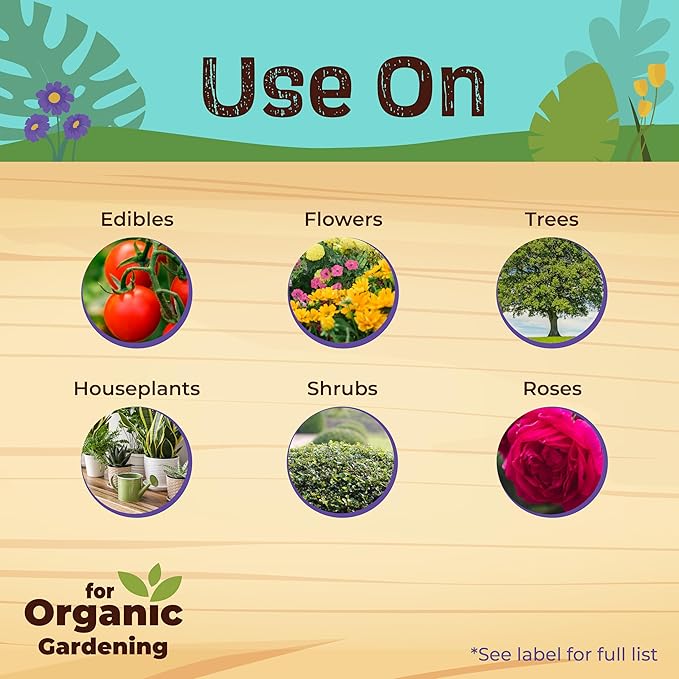 Bonide Captain Jack's Rose Rx 4-in-1 Insect &amp Disease Control 16 oz Concentrate Neem Oil for Organic Gardening