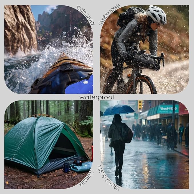 Dry Bags Waterproof Backpack Waterproof backpack for Water sportsboatingFloatinghiking camping and other outdoor activities 25L.(Blue)