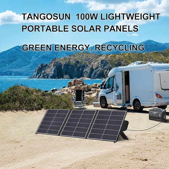 100W Portable Solar Panel 20V Foldable Solar Charger with USB-A QC3.0 &amp Type-C PD45W. Lightweight Design for Outdoor Camping RV Trips and Hiking Charging Mobile Phones and Energy Storage Device