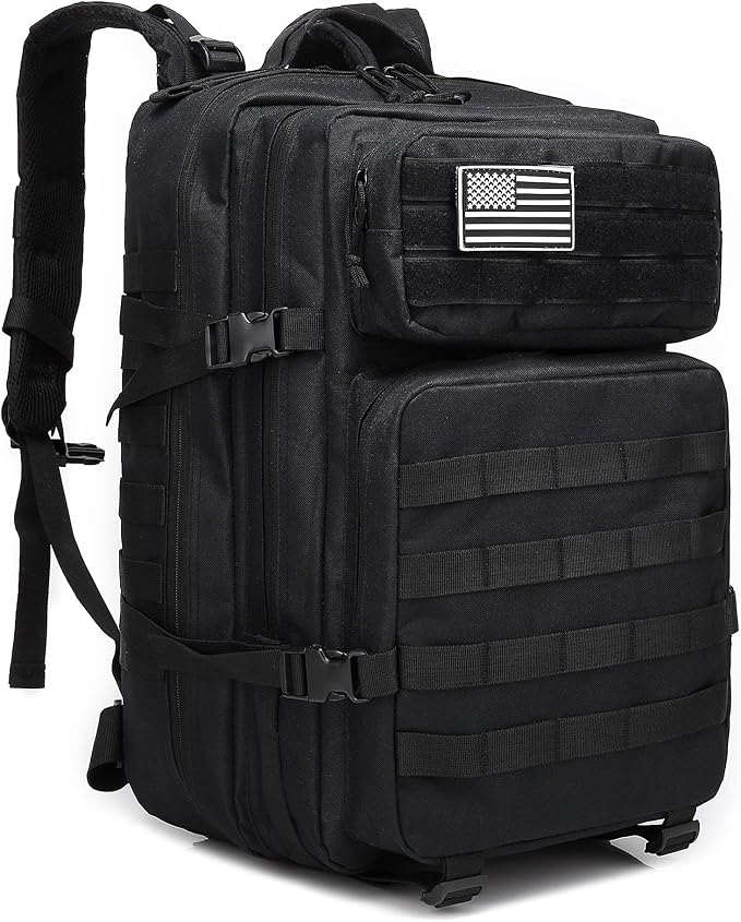Lovelinks21 Hiking Daypacks Assault Backpack Waterproof Motorcycle Backpack Bug Out Pack Rucksack for Outdoor Hiking