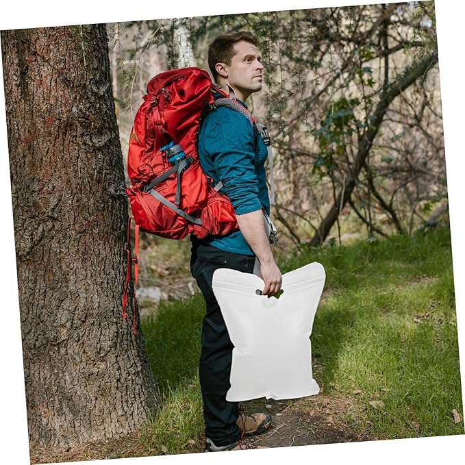 Portable Camping Shower Bag Capacity Outdoor Water Storage for Showers and Washing Needs Lightweight and Compact Design for Hiking and Camping Trips