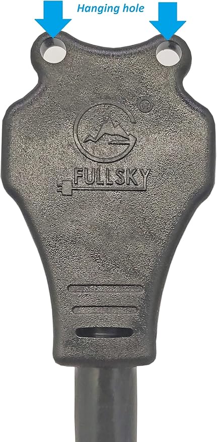 FC-145L62 Generator &amp RV Adapter Cord NEMA 14-50P to NEMA L6-20R Male 14-50P Generator or RV Plug to Female L6-20R Lock 3 Prong Receptacle Adapter Output Maximum 20Amp 250Volt