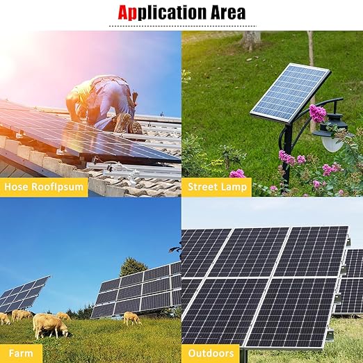 100PCS MC4 Soar Connectors Solar Panel Cable Connectors 1000V 30A IP67 Waterproof Male/Female Plug with Spanners Suitable for 14AWG-10AWG Solar Cables (50 Pairs)