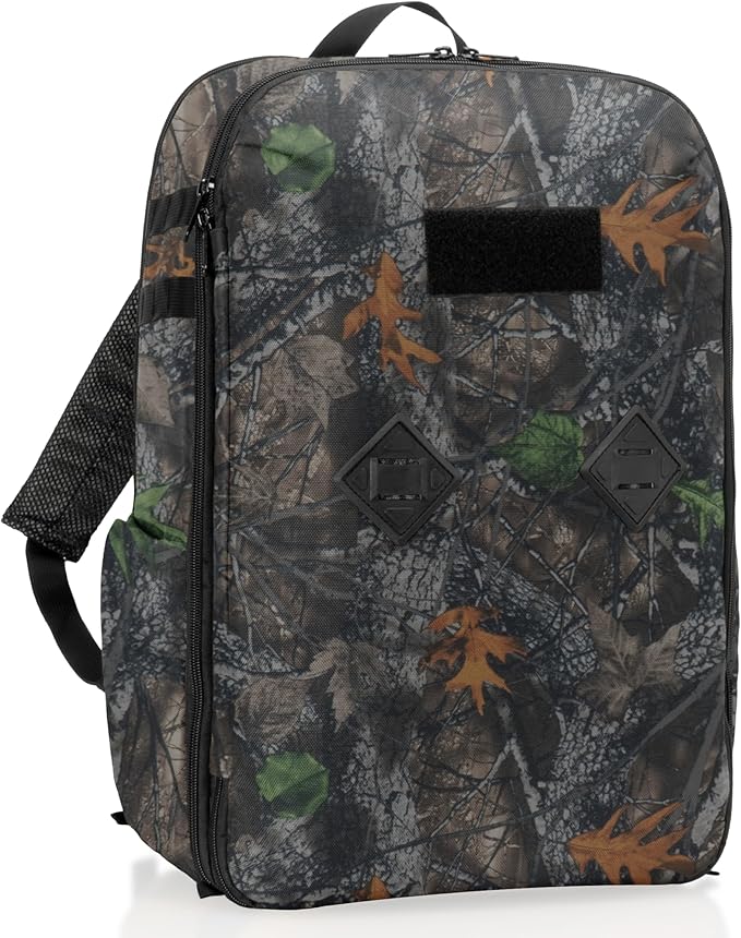 Xtreme Sight Line ~ Large Backpack ~ 16 Laptop Backpack with Removable Faraday Sleeve ~ Heavy-Duty Foam Padded &amp Multiple Large Compartments ~ 1000D Nylon/Spacer Mesh ~ Backwoods Camo