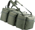 100L Large Military Duffle Bag Deployment Duffel Bag Sports Equipment Travel Luggage Bag with Detachable Backpack Straps…