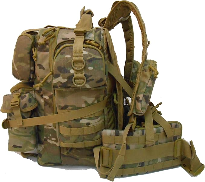 Explorer Tactical Gun Concealment Backpack With Molle Webbing Hydration Ready