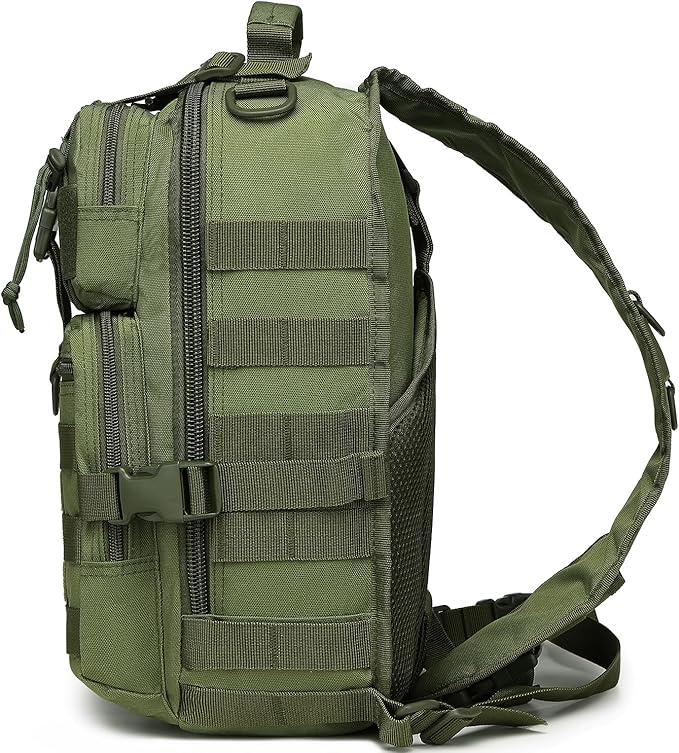 ATBP Tactical Sling Pack Big Crossbody Backpack Over Shoulder Bag Military for Men Hiking Outdoor Sport Gym