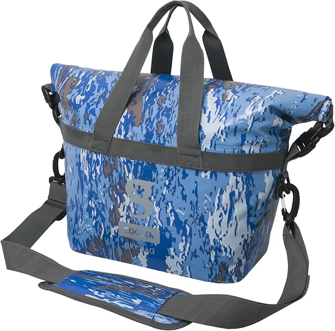 geckobrands Tote Dry Bag Cooler – Insulated 6L Tote with Versatile Storage for Beach &amp Outdoor Adventures