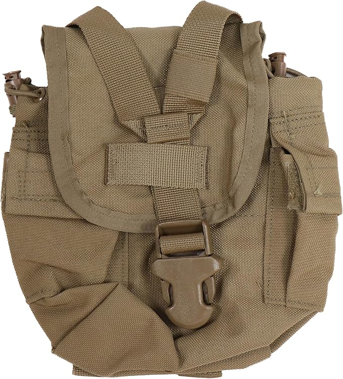 US Military Molle II Coyote General Purpose Canteen Pouch FILBE Brown