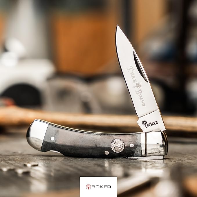 BÖKER TS 2.0 Lockback Smooth Grey Bone -110815