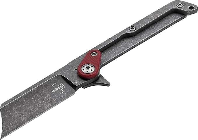 BÖKER PLUS® Fragment G10 Mini Pocket Knife – two-hand-opening EDC Keychain Folding Knife - Small - Box Cutter