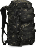 45L Tactical Backpack Military Molle Backpack with 17 Laptop Compartment Survival Large Hiking Travel Rucksack for Outdoors