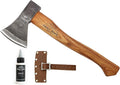 1844 Helko Werk Germany Traditional Rheinland Hatchet - Made in Germany Camping and Bushcraft Hatchets Backpacking Handmade German Small Axe - Head 1.25 lbs Handle 14 in. (Rheinland Hatchet) #11326