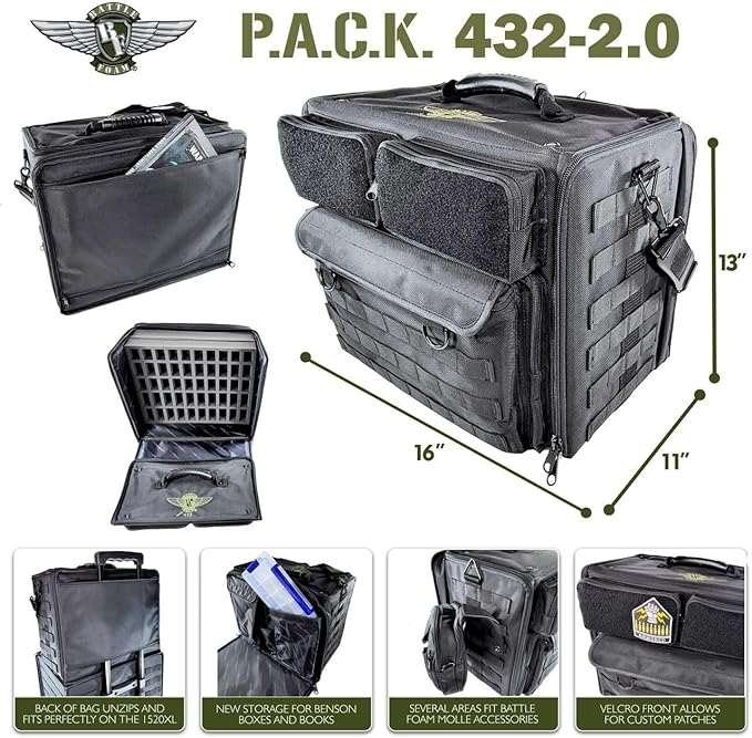 Battle Foam P.A.C.K. 432 2.0 Molle Empty