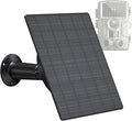 Zivif 5W Trail Camera Solar Panel 10400mAh Built-in Battery Adjustable 6V/9V/12V Output DC Plugs 5.5x2.1mm 4.0x1.7mm 3.5x1.35mm IP66 Waterproof 360° Mount 9.8ft Cable