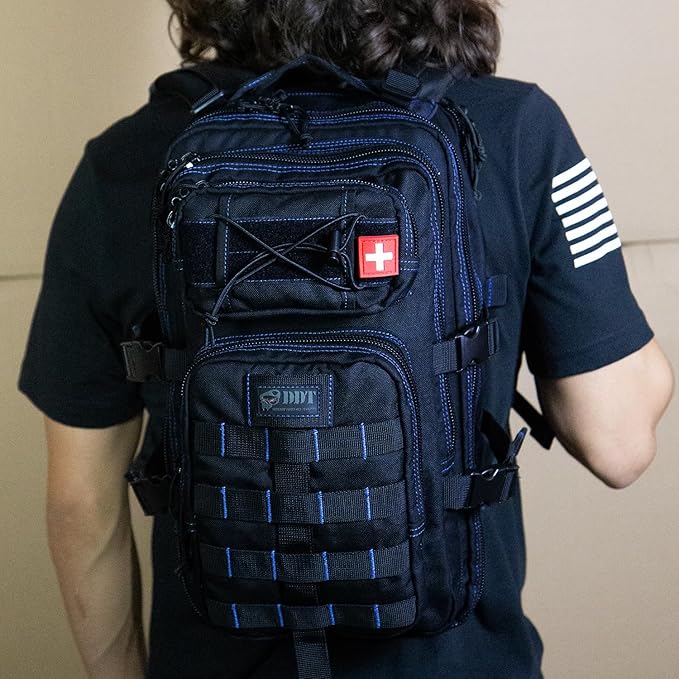 DDT Death Dealer Tactical Anti-Venom 24-Hour Assault Pack Color Blueline