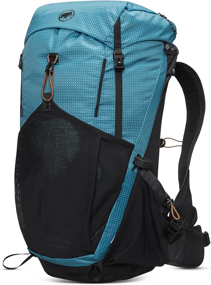 Mammut Ducan Backpack - Unisex Outdoor Backpack for Hiking Running and Everyday Adventures Sapphire Black 32L