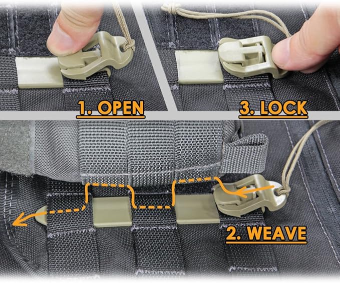 VANQUEST 5 MOLLE Sticks (4 Pack)