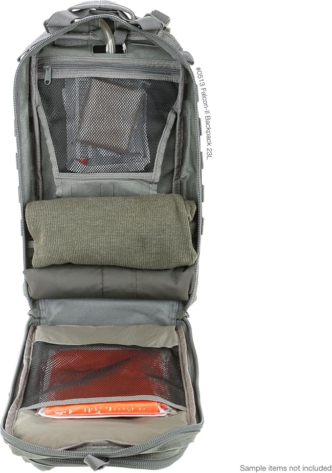MAXPEDITION Falcon-II Backpack 23L Tactical Backpack Survival Pack Bug Out Bag MOLLE Go Bag for EDC 0513