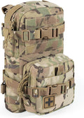 Tactical Small MOLLE Hydration Pack Outdoor Water Bladder Carrier Pack for Vest Backpack(Multicolor)