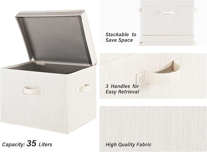 StorageWorks Closet Storage Bin with 13x13 Storage Cubes