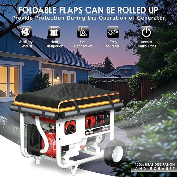 Generator Covers While Running With Stainless Steel Bracket Best Portable Universal Waterproof Heavy-duty Inverter Generator Tent Case Suitable for Westinghouse Champion Firman Predator Hongda