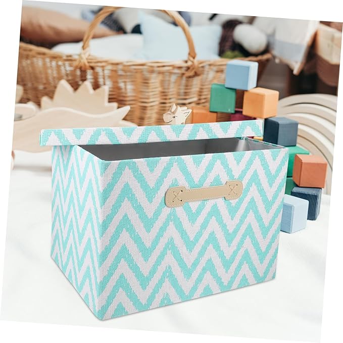 Cabilock Foldable Fabric Storage Box Home Clothes Organizers Multifunctional Room Organizers