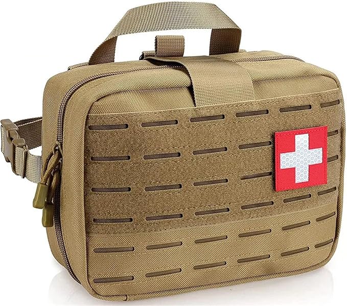 Portable Tactical First Aid Kit Medical Bag for Hiking Travel Home Emergency Treatment Case Survival Tools Pouch