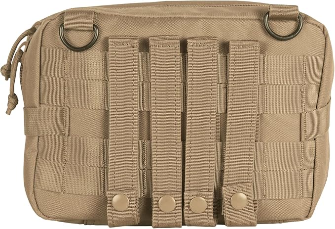 FOX OUTDOOR PRODUCTS Enhanced Multi-Field Tool &amp Accessory Pouch | Modular Utility Pouch with Drop Flap &amp Internal Organizers